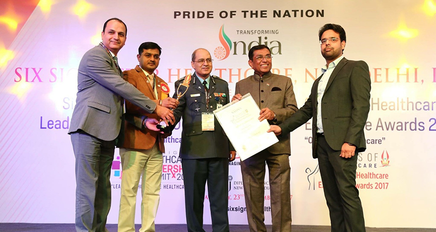 Six Sigma Healthcare Excellence Awards
Winning